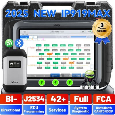 XTOOL IP919 MAX KFZ OBD2 Diagnosegerät ALLE SYSTEM ECU Codierung Key Programmier