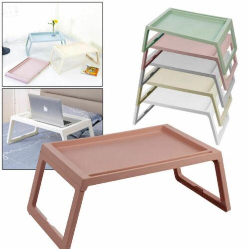 Portable Table Folding Laptop Computer Bed Tray Breakfast Reading Lap Desk Stand - 第 1/7 張圖片