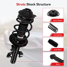 Aazon.co: Pair Set of 2 Rear Shock Absorbers For Dodge Dart Plyouth