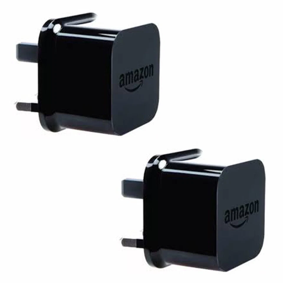 2 x Amazon 9W Kindle eReader/Touch/Paperwhite/Fire HD/Oasis USB Ladegerät UK Stecker