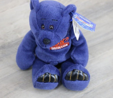 Limited Treasures Denver Broncos 30 Terrell Davis NFL Edition Plush Bear Blue