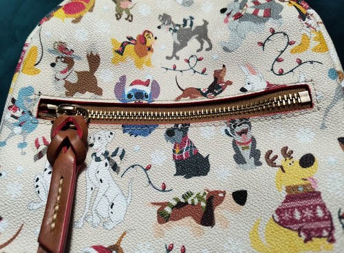 Dooney & Bourke Rucksack Limited Edition Santa Tails Disney Dogs Holiday 2021 - Bild 5 von 20