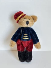 Boyds T F Wuzzies Bell Hop Miniature Plush 3”Ht Teddy Bear 5-Way Jointed