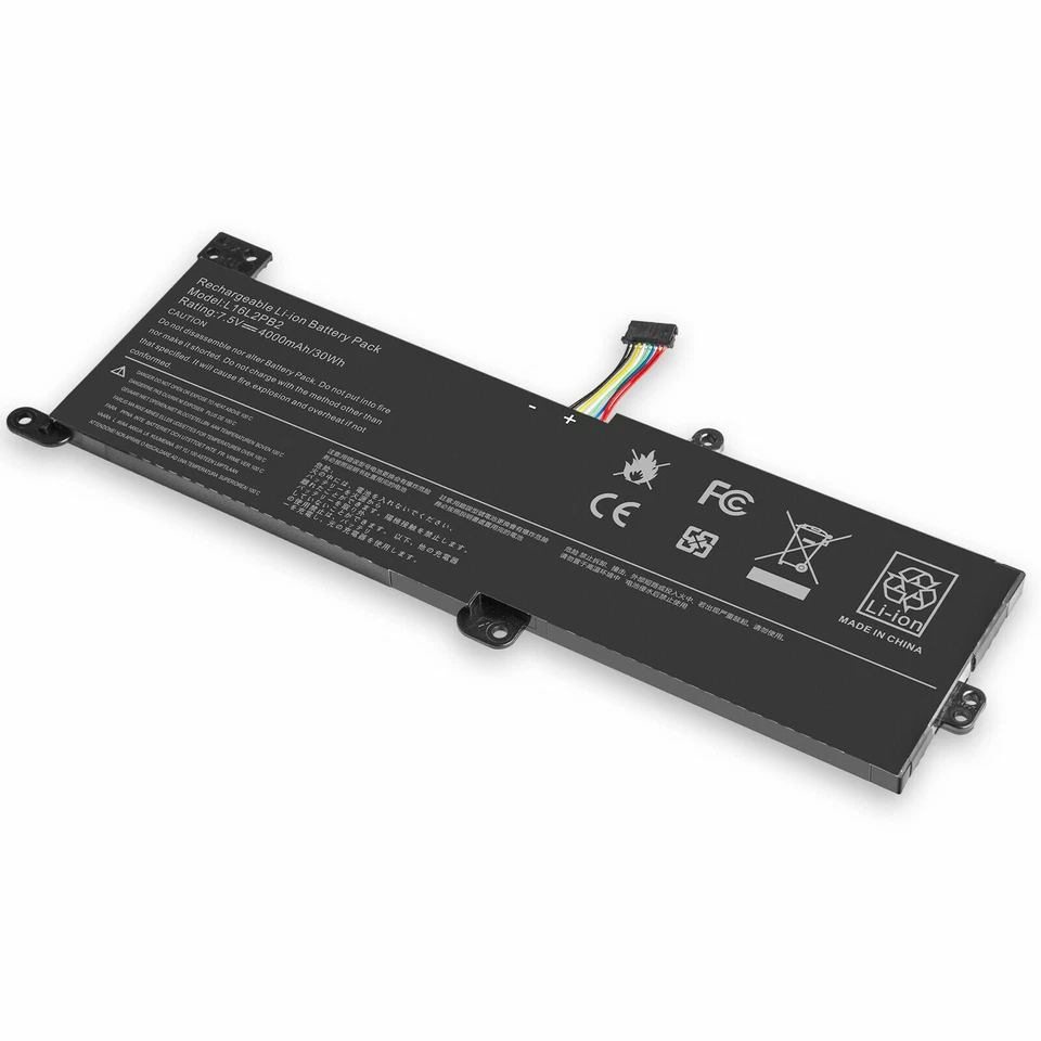 Batería L16L2PB3 4000mAh para Lenovo IdeaPad 320-15ABR L16L2PB1 L16C2PB2 L17L2PF1 Foto 4 de 4