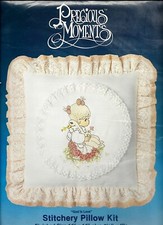 1984 Paragon Needlecraft Precious Moments Pillow Kit God Is Love Kit New