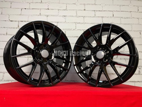 4 cerchi stile 19" 359M CSL Concavi 8.5J 9.5J neri adatti per BMW E46 E90 F30 - Foto 11 di 20