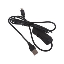 Type C to USB Fast Charging Cable with ON OFF Switches 5V 2A USB C Power Cable