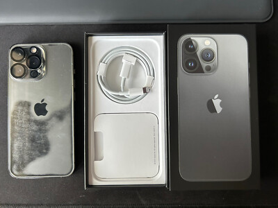 Apple iPhone 13 Pro A2638 - 128GB - Graphite (Ohne Simlock) (Dual-SIM)