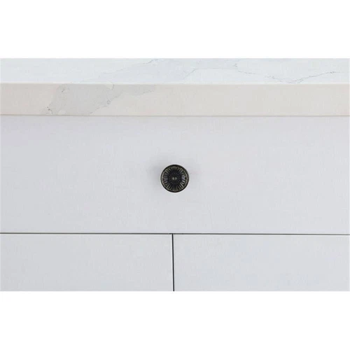 Elegant Decor Corio 1.1" Zinc Alloy Mushroom Knob Multipack - Bronze (Set of 10) - Picture 5 of 6