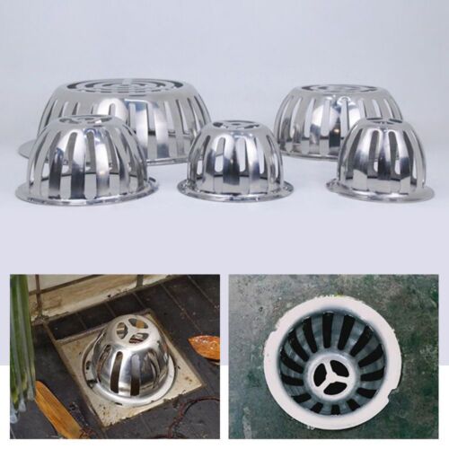Filter Strainer Downpipe Plug Cap Pipe Grid Mesh Leaf Protection Drains Cover - Zdjęcie 1 z 15