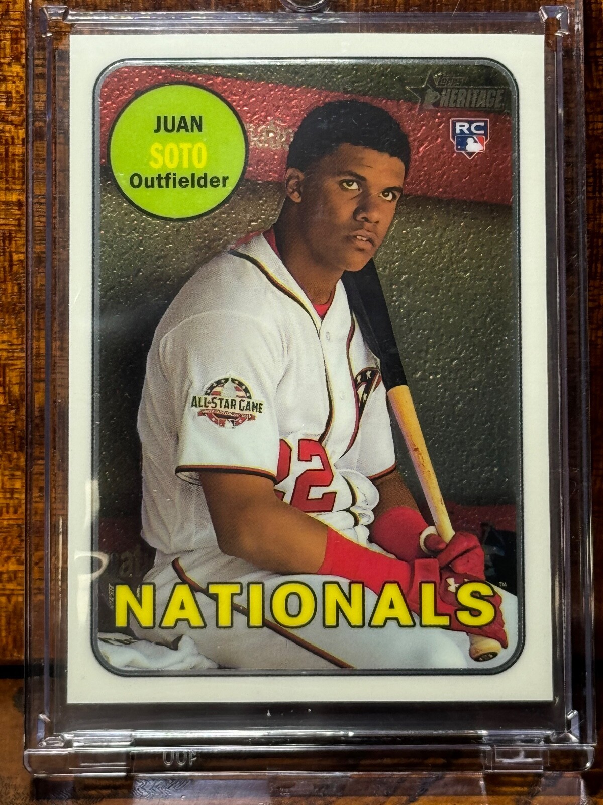 JUAN SOTO 2018 Topps Heritage Chrome #THC-502 Rookie RC # /999