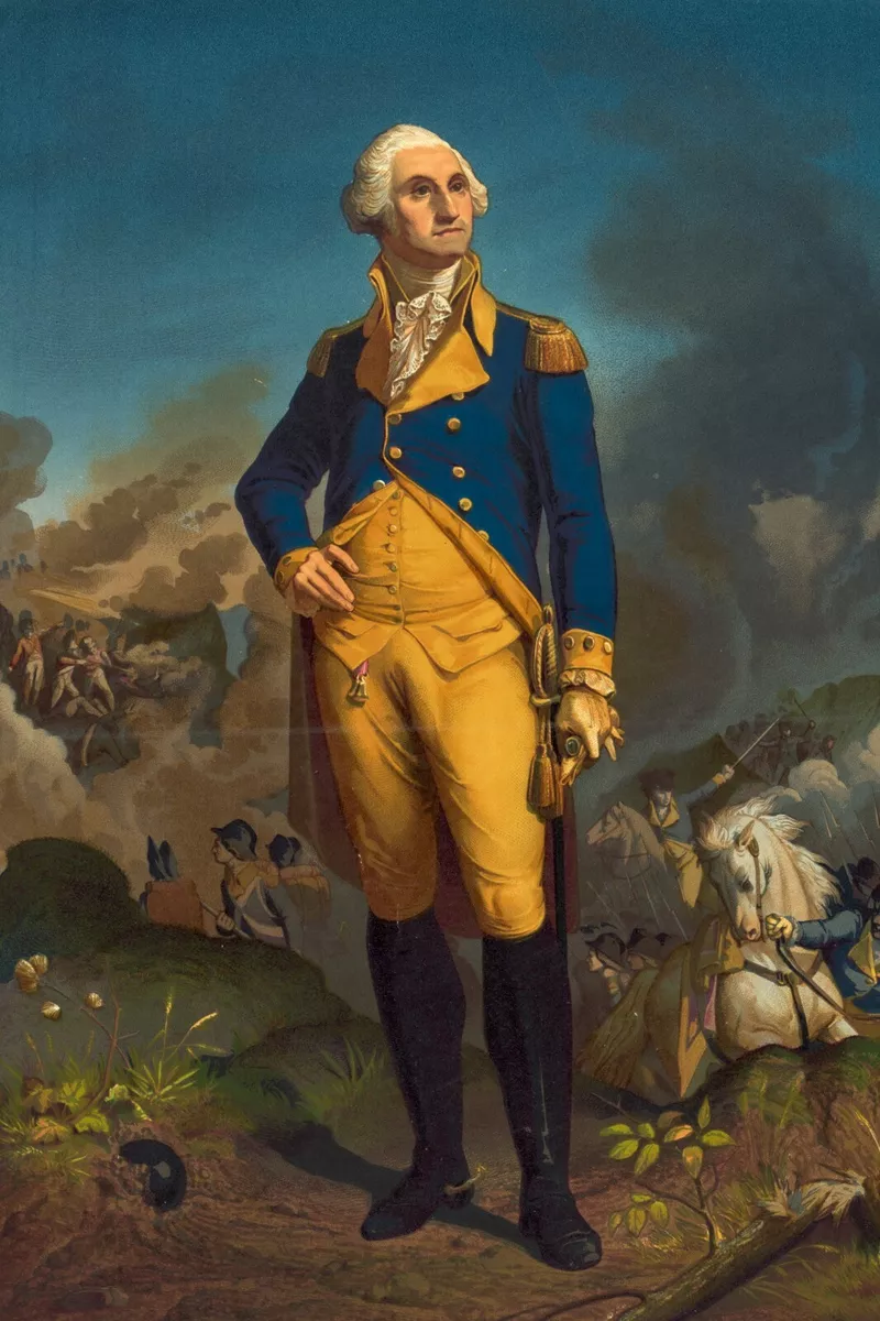 George 2024 washington painting
