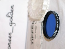 TIFFEN 49mm BLUE 80A filter w/ case MINT