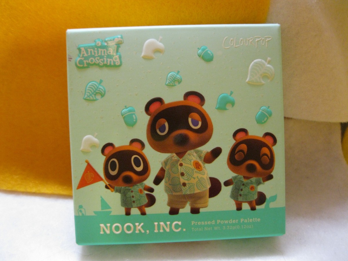 Colourpop Animal Crossing Nook INC Pressed Powder
