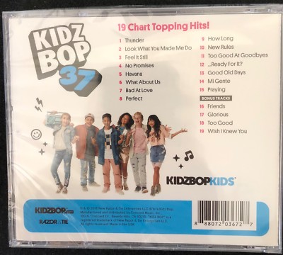 Kidz Bop 37 Exclusive Limited Edition Bonus Tracks CD (2018