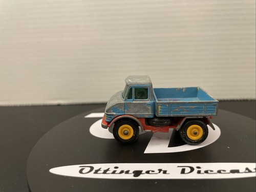 LESNEY MATCHBOX 1-75 #49 MERCEDES UNIMOG Truck Rough - Picture 9 of 17