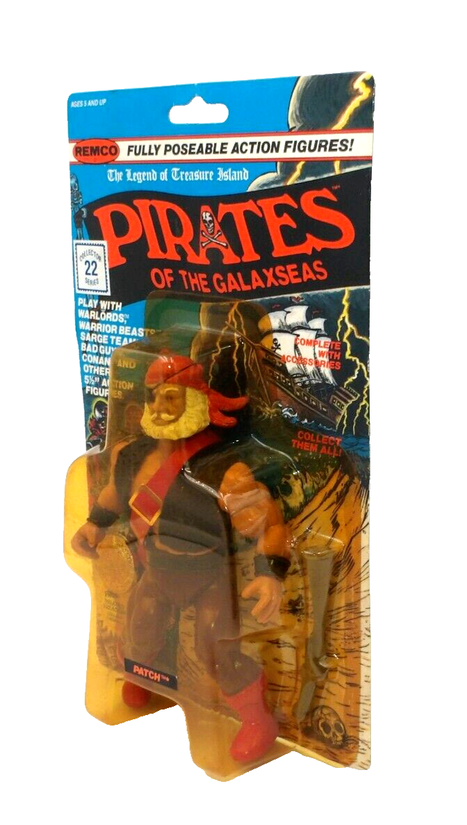 Figurine vintage remco pirates of the galaxseas -patch-1983-motu - Jeux & Jouets