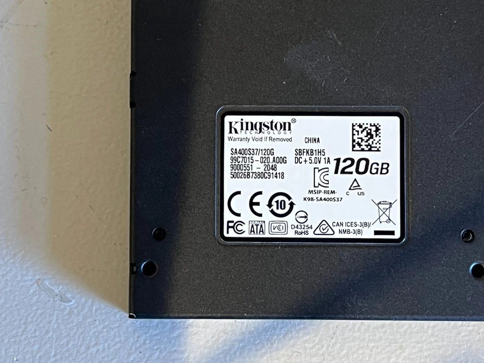 Kingston SSD A400 120GB SATA III 2.5" Solid State Drive PC - Image 3 of 3