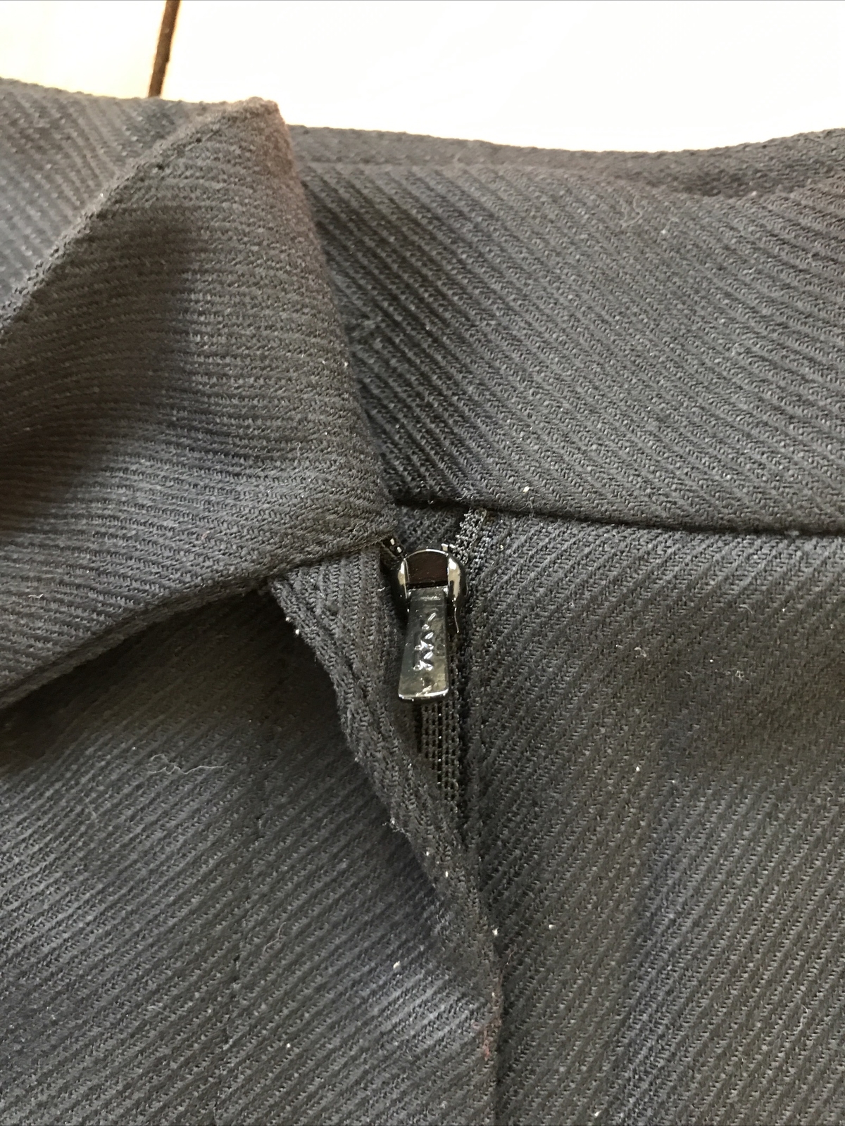 Talbots Stretch Black Wool Blend High Waisted Sla… - image 4