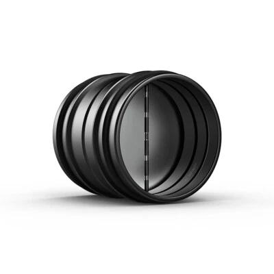 AC INFINITY Backdraft Damper, 4" Antidraft Ducting Insert for Range Hoods and Bathroom Fans