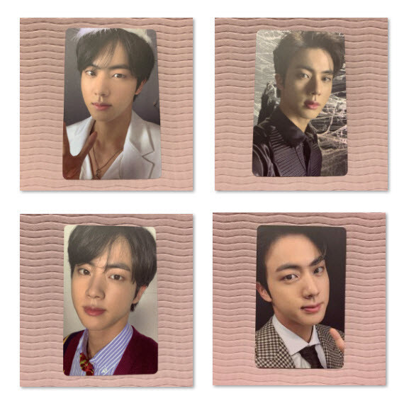 Btsのジンさんのphotocards！ Amazon.com : BTS JIN Special Photocard Set (60ea in box