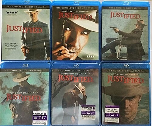 Justified: The Complete Series [Blu-ray], Seasons 1 - 6 | eBay