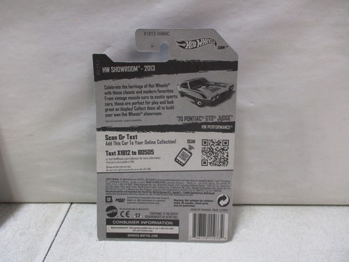 Hot Wheels HW Showroom 1970 Pontiac GTO Judge - Picture 2 of 2