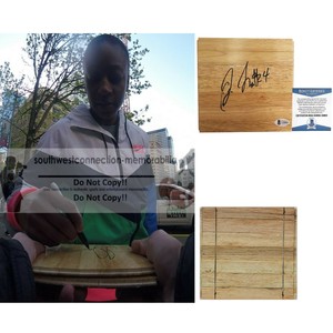 Jewell-Loyd-Seattle-Storm-Signed-Autographed-Basketball-Floor-Board-Beckett-BAS