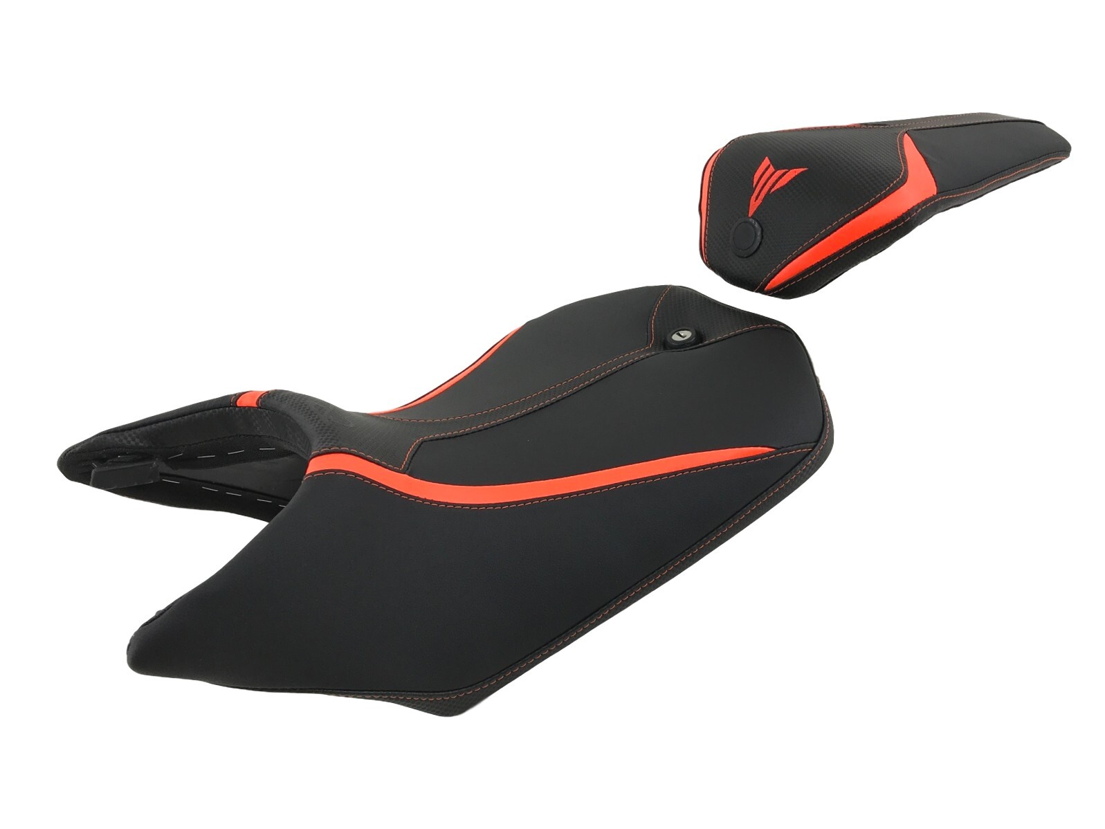 Housse de selle Top Sellerie pour Yamaha MT-125, finitions cuir premium