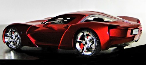 Corvette Chevrolet StingRay Race Car Chevy Classic Hot Rod Metal Promo Model - Picture 5 of 12