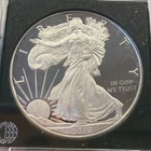 U S 2019 S Silver American Eagle  PROOF 022407