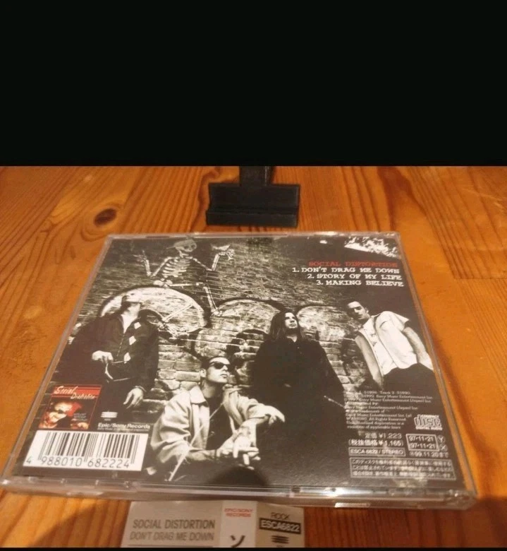Social Distortion - Don`t Drag Me Down - CD MAXI Made In Japan - VÖ:1997 - Bild 4 von 4