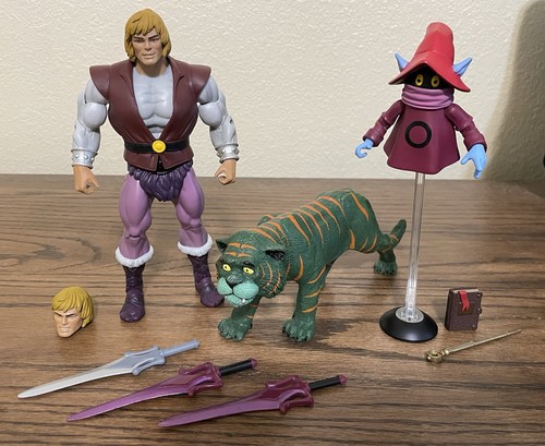 MOTU Classics Lot Prince Adam Orko Cringer Loose Complete Great Condition Mattel