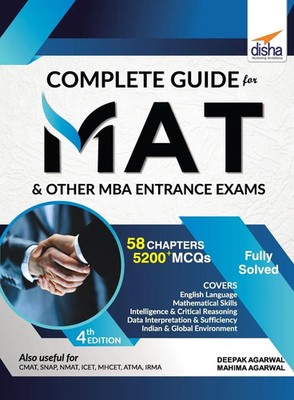 Disha Experts | Complete Guide for MAT and other MBA Entrance Exams 4th Edition