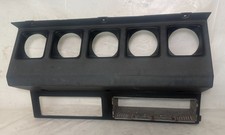 Jeep Wrangler Yj Center Dash Gauge Radio Bezel Trim Panel Cover Gray 87-95 Oem Jeep Wrangler Yj Center Dash Gauge Radio Bezel Trim Panel Cover Gray 87-95 Oem