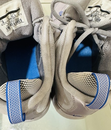 Scarpe da basket Nike Air Jordan Super Fly 2 grigio cemento da uomo taglia 9 599945-007 - Foto 10 di 10