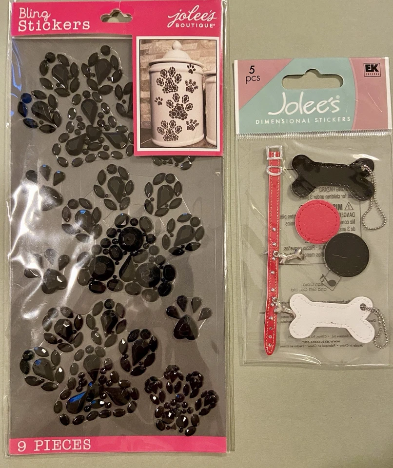 ¡Lote de pegatinas para perros! Jolee’s Boutique, AGC, etc. Foto 2 de 4