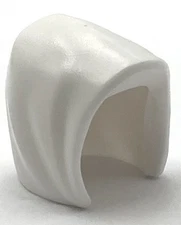 Lego New White Minifigure Headgear Hood Basic Smooth Part