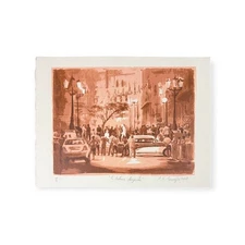 LUIS ENRIQUE CAMEJO. Print. Serigraphy / Cardstock. Cuban Art. Contemporary Art.