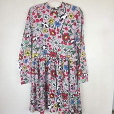 Roberto Lugo for Walmart Morris Study II Panda Print Long Sleeve Dress 2XL.E168