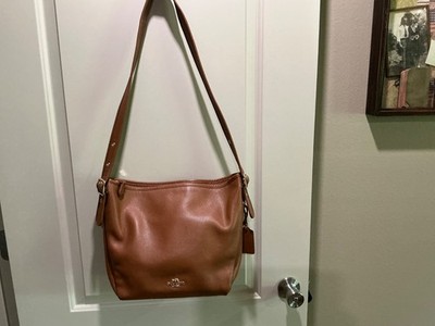 Coach crossbody bag, caramel, excellent condition, 15 inch wide, 11 deep,