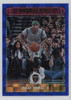 2017-18 Panini NBA Hoops Blue Checkerboard /75 Isaiah Thomas #33 14dq