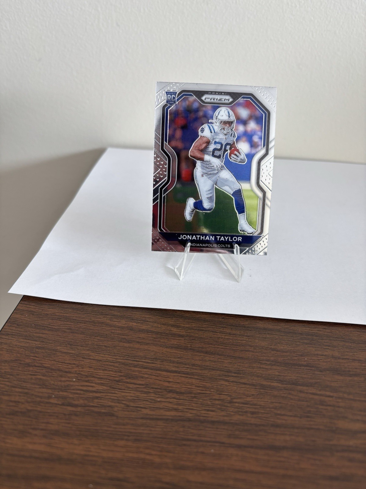 2020 Panini Prizm Jonathan Taylor #332 Rookie RC Colts