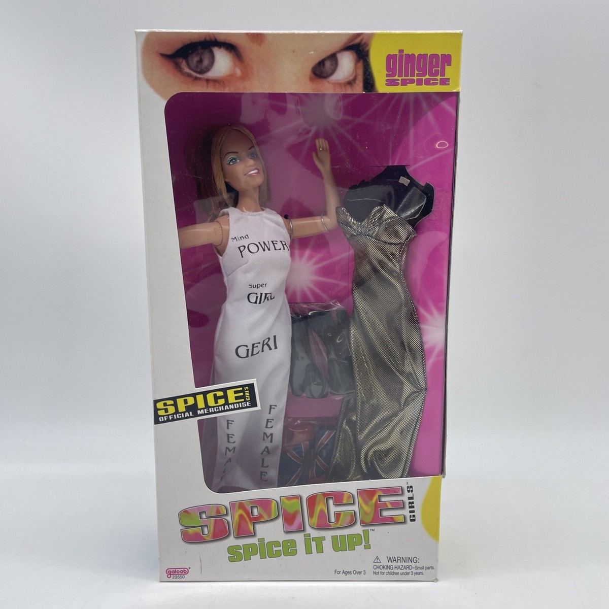 バービー it's a girl 未開封 Vintage 1998 Galoob Spice Girls Spice It Up Ginger Spice #23550