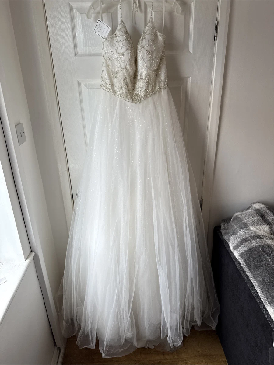 sachin and babi light blue dress Halter Neckline Wedding Dresses: Modern Designs