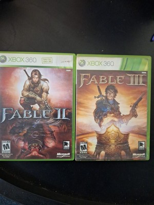 Fable 2 & Fable 3 (Microsoft Xbox 360) 2 Game Lot/Bundle