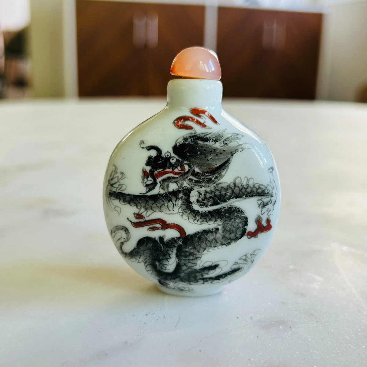 白色复古原创中国鼻烟壶| eBay