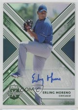 2018 Panini Elite Extra Edition Emerald Auto 11/25 Erling Moreno #134 Auto 0x5e