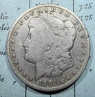 1901-S Morgan Silver Dollar