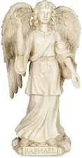Angelstar Archangel Figurine, Raphael, 7-Inch